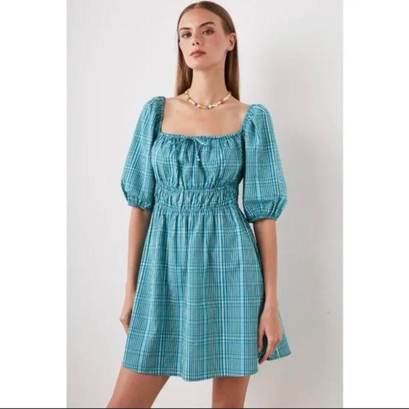 Rails Brenda Augusta Check Mini dress - XXS - Picture 3 of 4